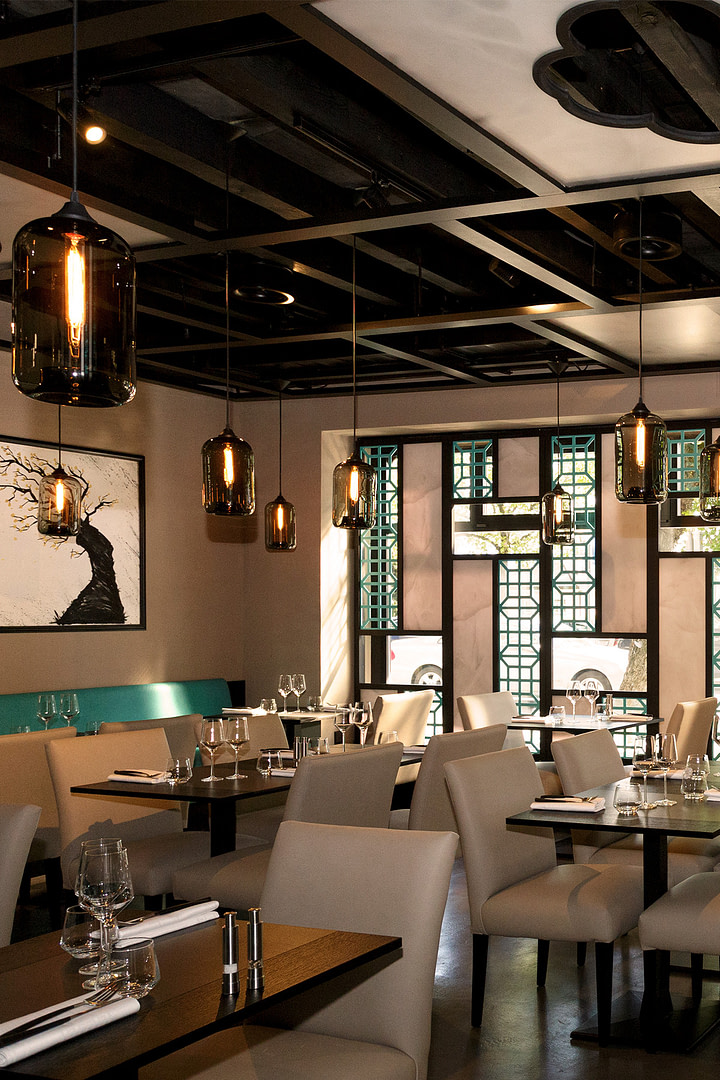 Projet Fusion Restaurant Fusion à Lausanne, création du concept et aménagement, par Concept Creation